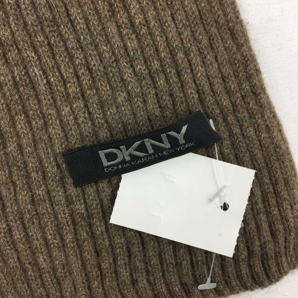 DKNY × Vintage Vintage 90s DKNY Scarf Muffler Kni… - image 4