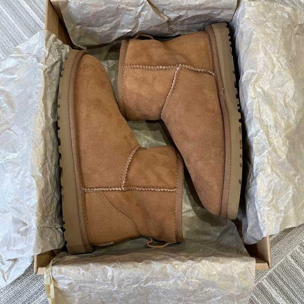 UGG Sheepskin Boots Brown 24cm - image 11