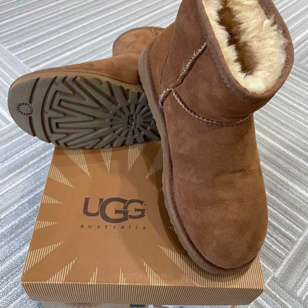 UGG Sheepskin Boots Brown 24cm - image 1