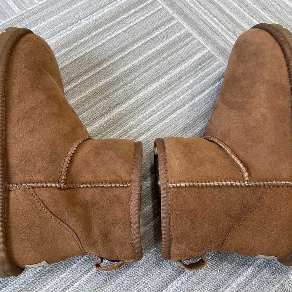 UGG Sheepskin Boots Brown 24cm - image 4