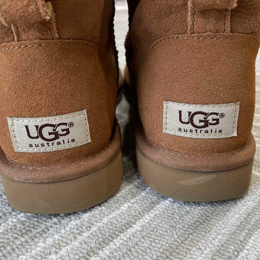 UGG Sheepskin Boots Brown 24cm - image 6