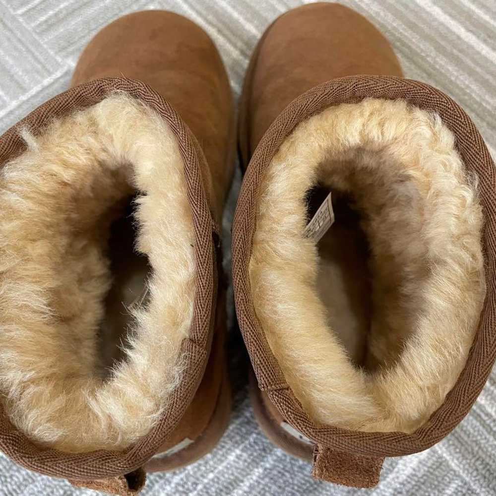 UGG Sheepskin Boots Brown 24cm - image 7