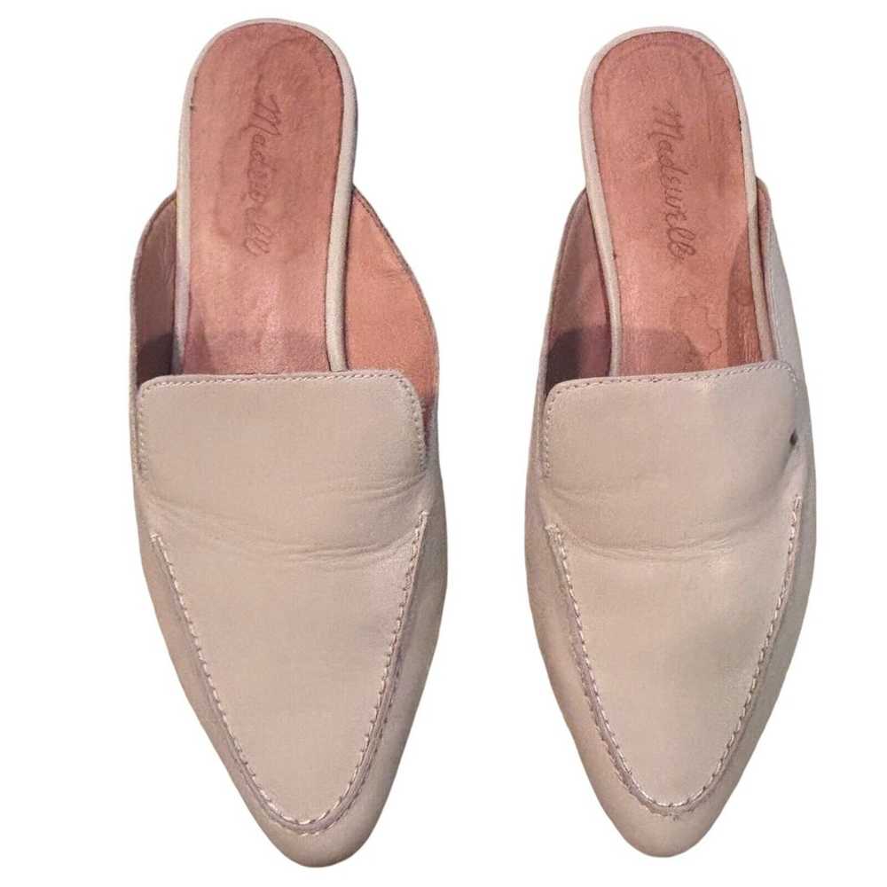 Madewell The Frances Skimmer Leather Mule Size 7.… - image 3