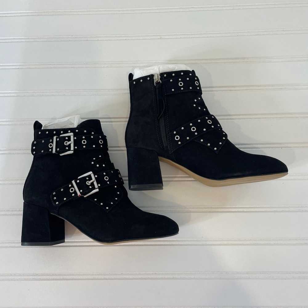 NWT Rebecca Minkoff Logan Studded Ankle Boots Bla… - image 2