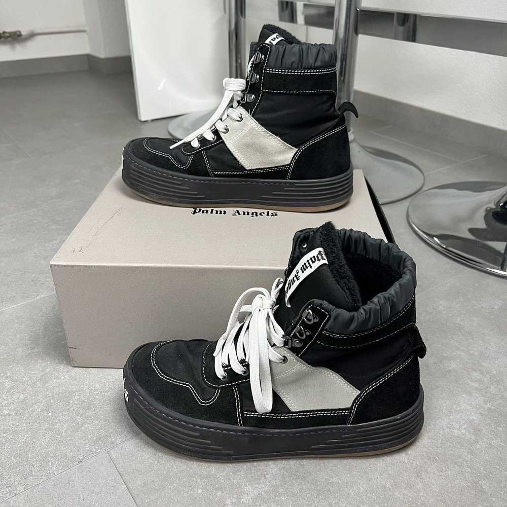 Palm Angels Palm Angels Suede High Top Snow Boots - image 1