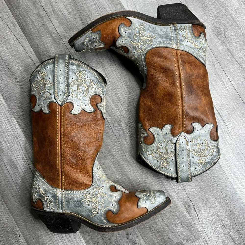 ROCKIN Country Womens Cowgirl Cowboy Western Boot… - image 6