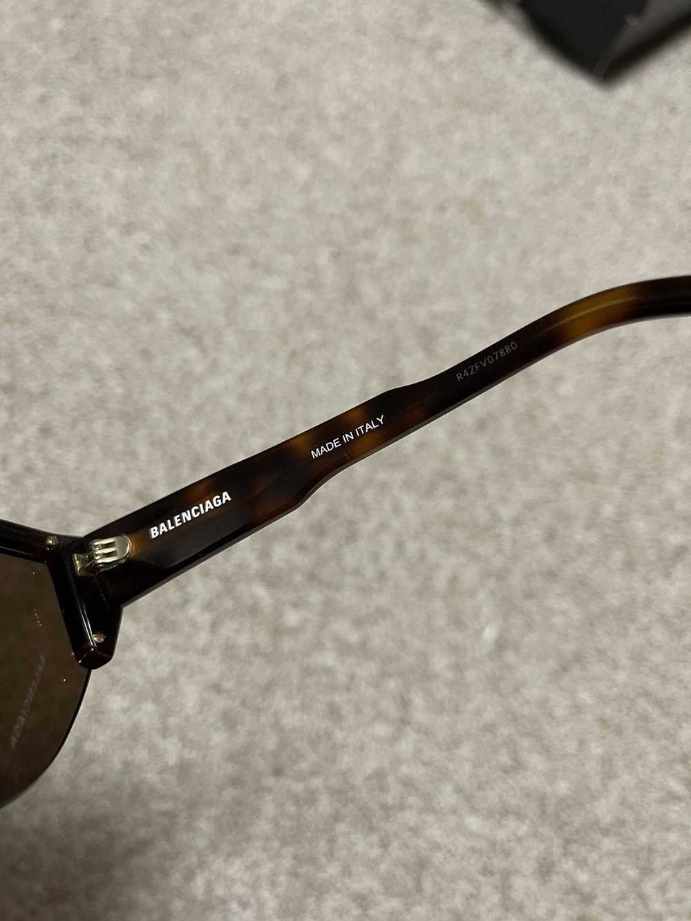 Balenciaga Balenciaga Shield Sunglasses - image 4