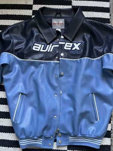 Avirex × Vintage VTG AVIREX STEALTH BOMBER JACKET