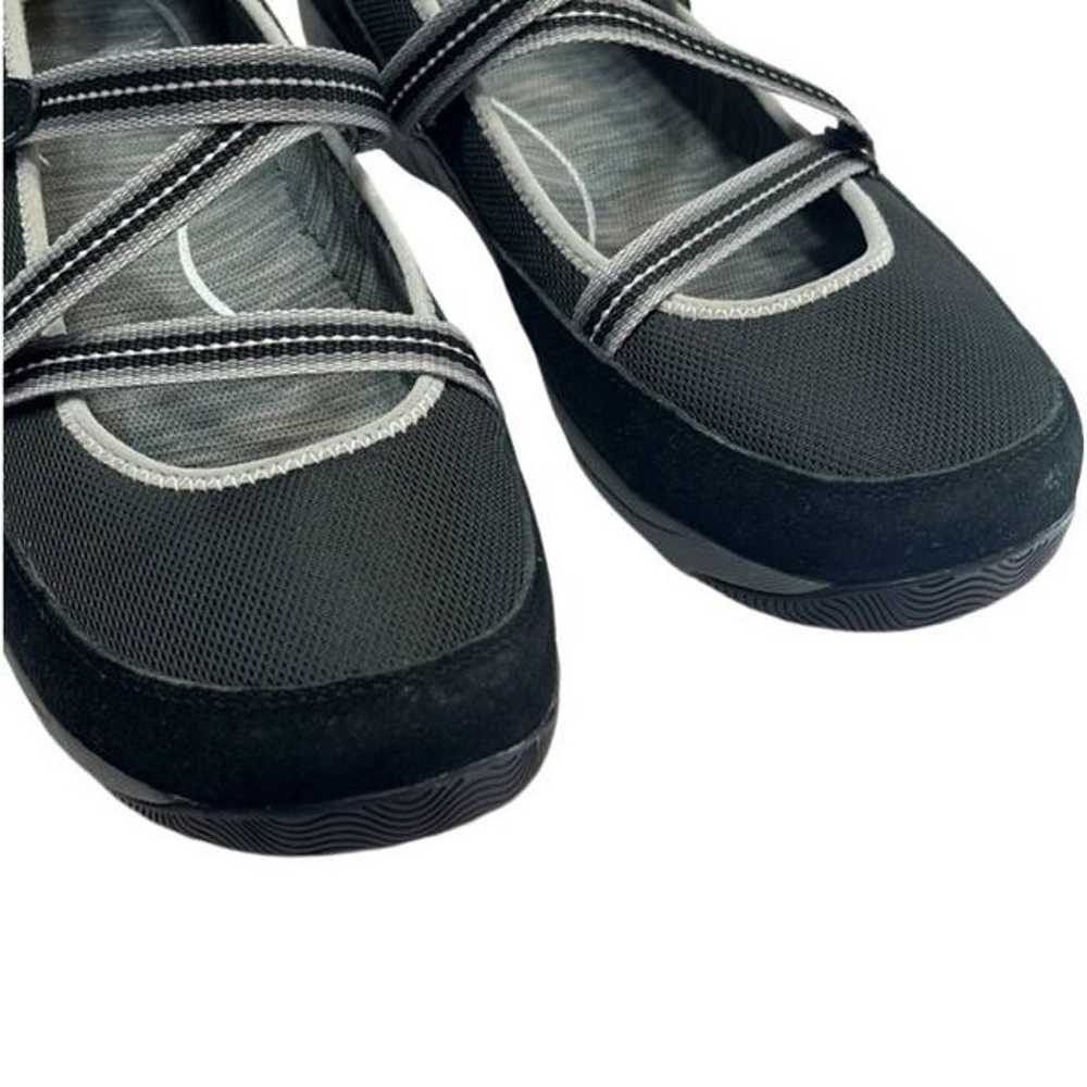 Dansko Hilda Mary Jane Size 41 Black Grey Shoes - image 4