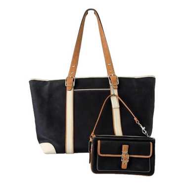 Coach Leather tote