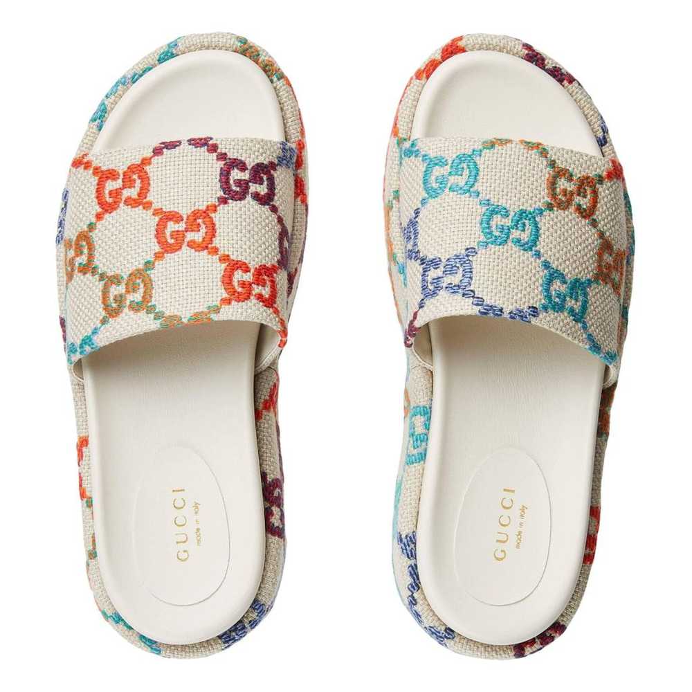 Gucci Cloth sandals - image 1