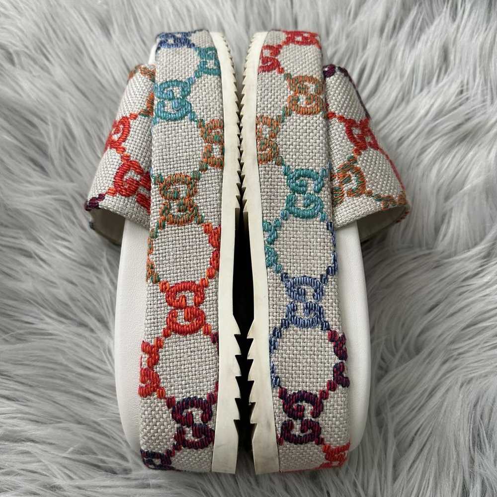 Gucci Cloth sandals - image 4