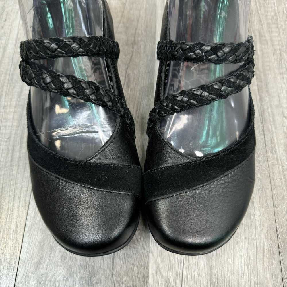 Aetrex Ada Mary Jane Shoes Black Leather Comfort … - image 2