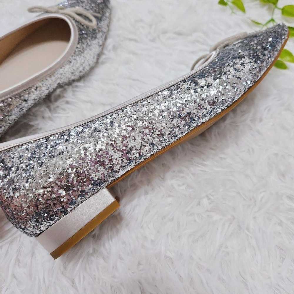 NICAL Pointed Toe Glitter Ballet Shoes Pumps with… - image 8