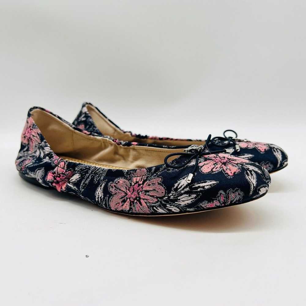 Sam Edelman Shoes Womens 8.5 Blue Floral Fabric F… - image 3