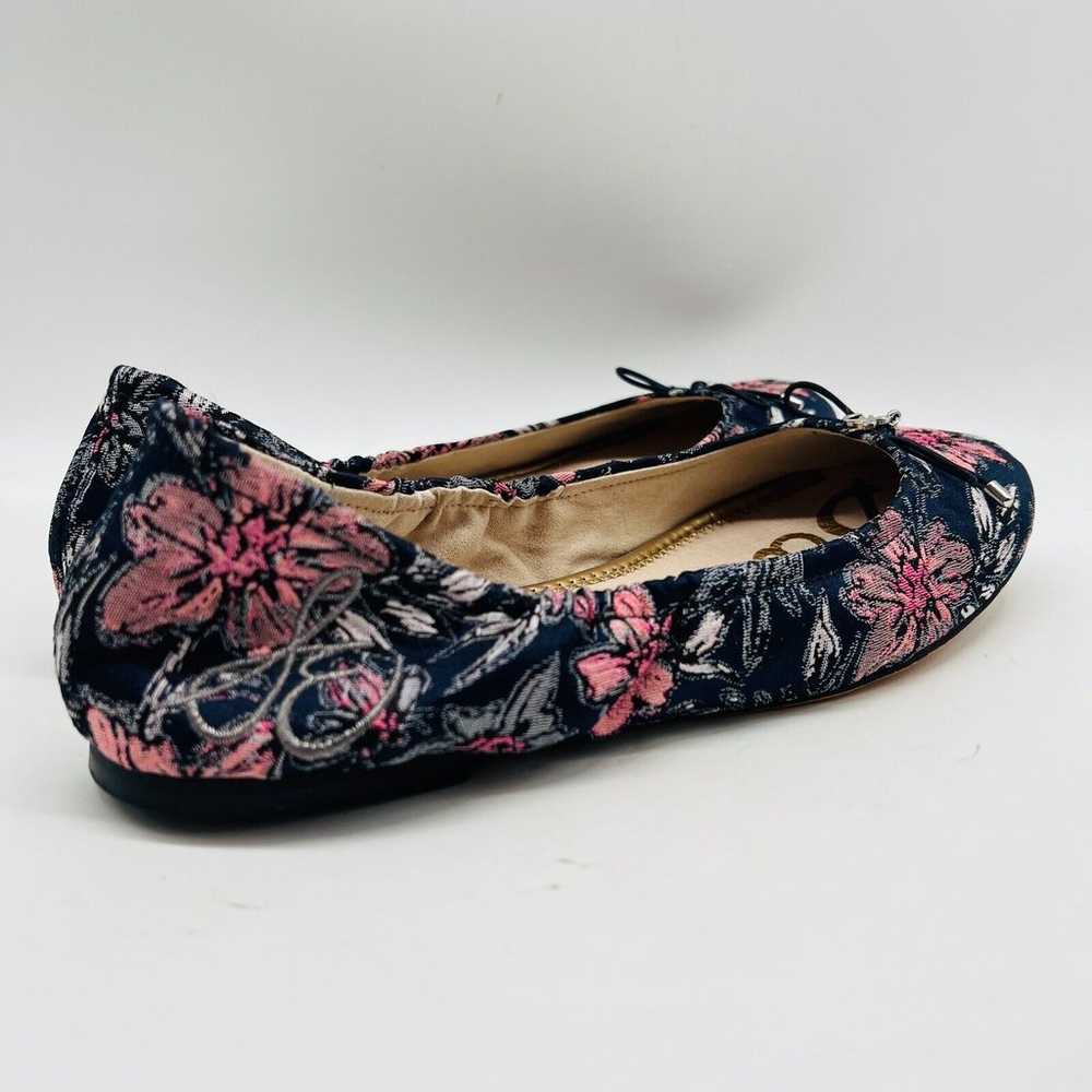 Sam Edelman Shoes Womens 8.5 Blue Floral Fabric F… - image 6