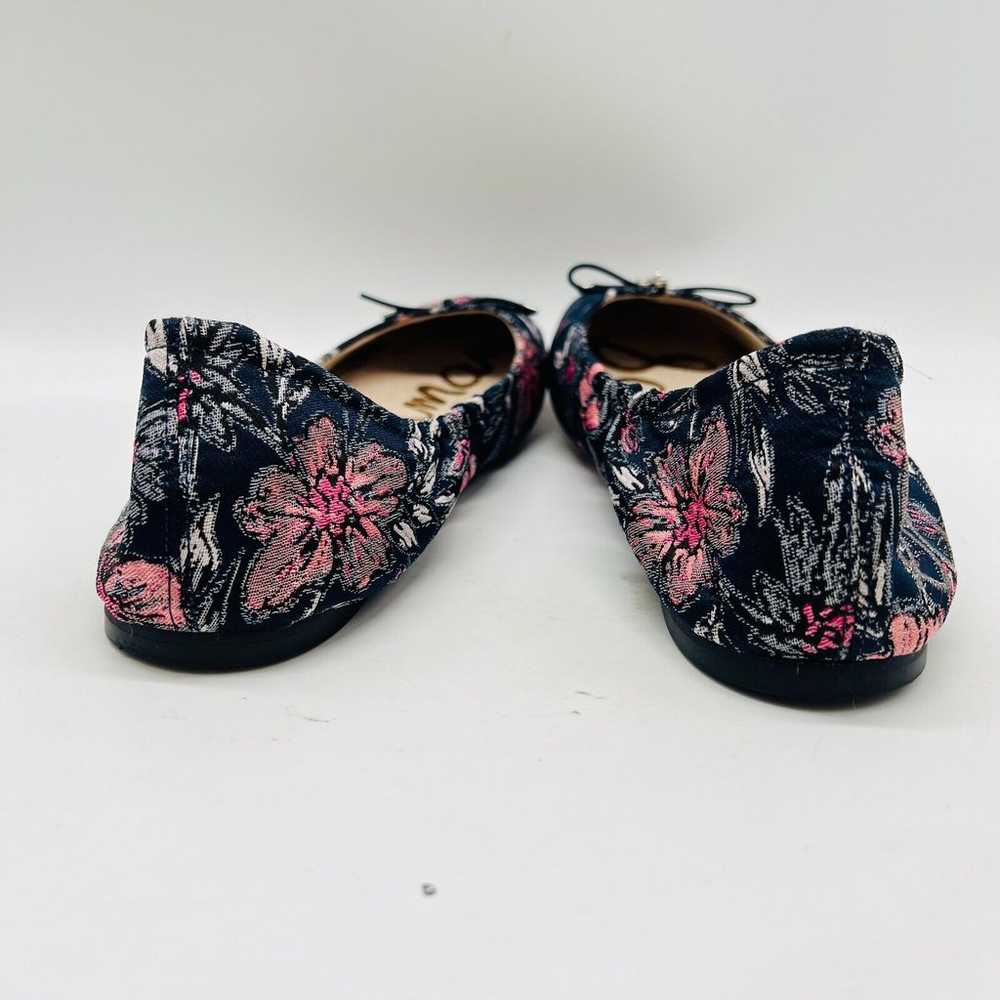 Sam Edelman Shoes Womens 8.5 Blue Floral Fabric F… - image 7