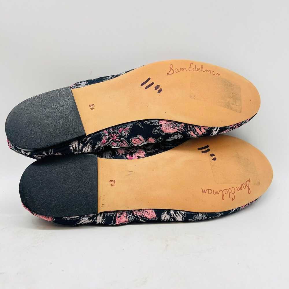 Sam Edelman Shoes Womens 8.5 Blue Floral Fabric F… - image 9