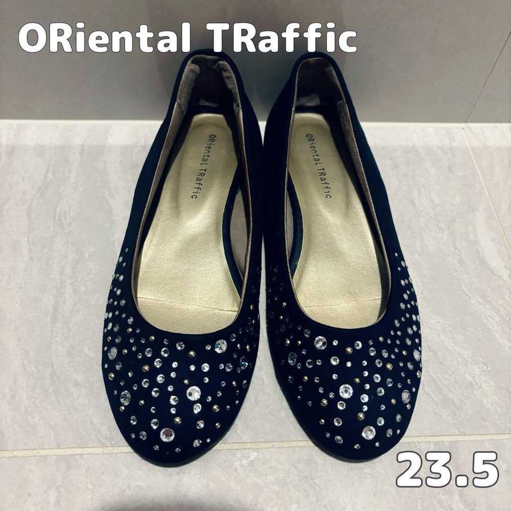 ORiental TRaffic Studded Pumps Navy 23.5 - image 1