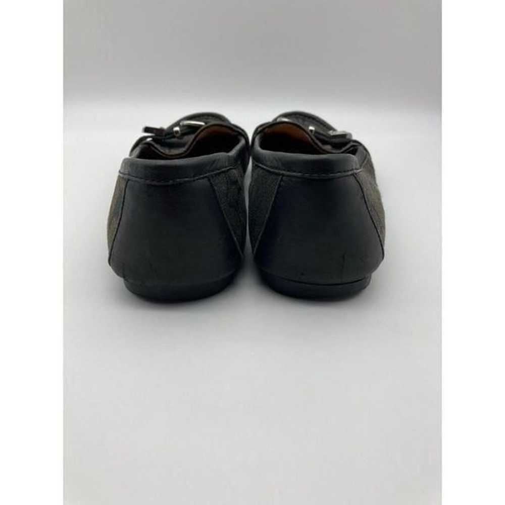 Coach Frores Signature Black Loafer Size 8B - image 7