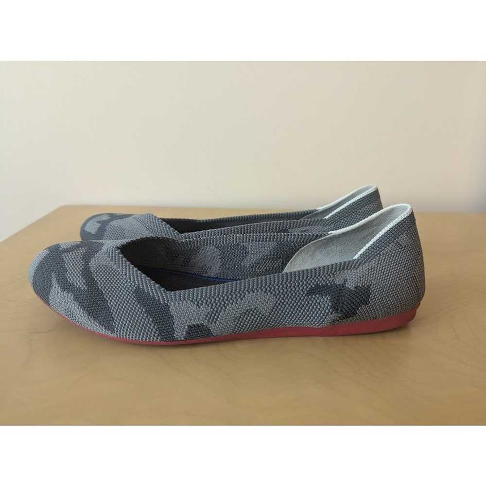 ROTHY'S Gray Camo Round Toe Ballet Flats Sz 8.5 - image 3