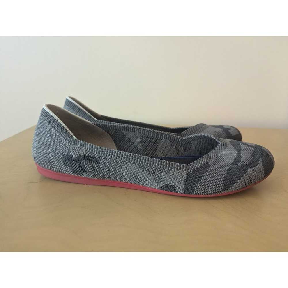 ROTHY'S Gray Camo Round Toe Ballet Flats Sz 8.5 - image 5