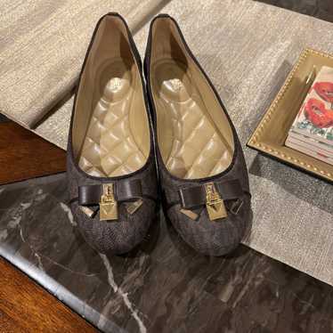 Michael Kors Brown Alice Flats  Size 7!!