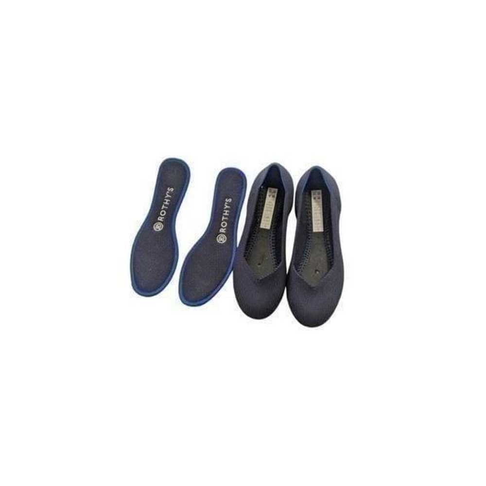 Rothys Navy Ballet Flat Slip On Washable Flats Ro… - image 7