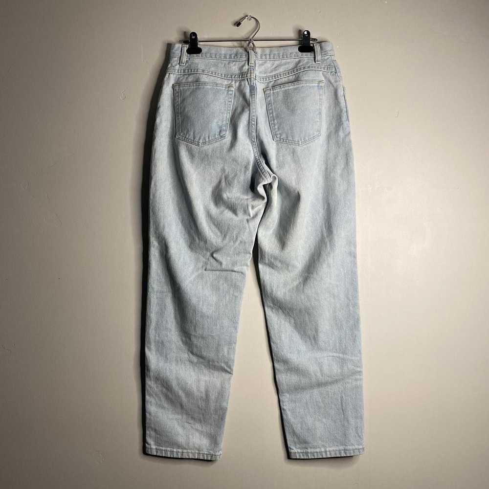 Wrangler 90s Vintage Light Blue Wrangler Denim Si… - image 2