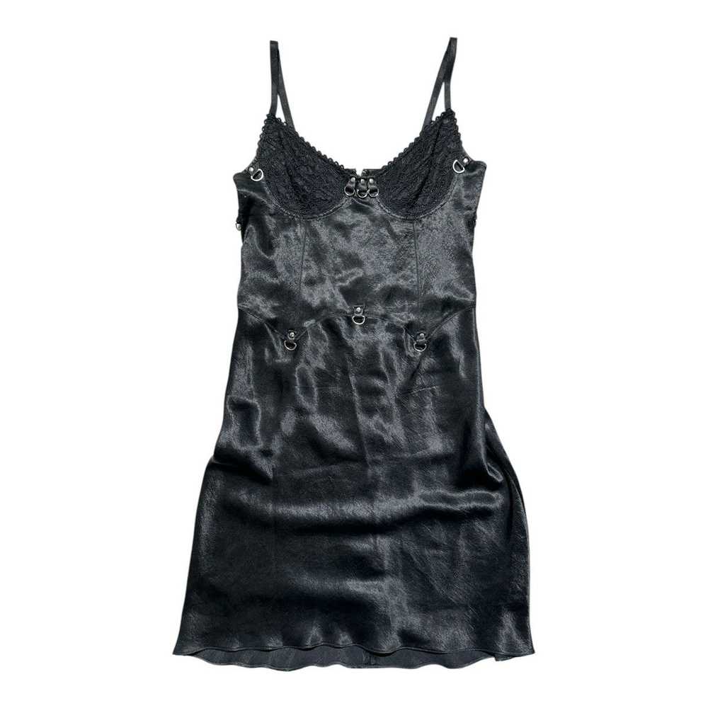 Alexander McQueen Punk metal & lace dress - image 1