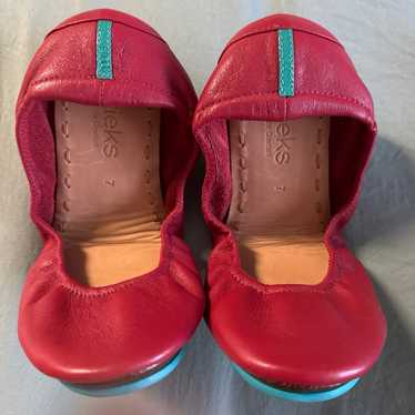 Tieks Cardinal Red