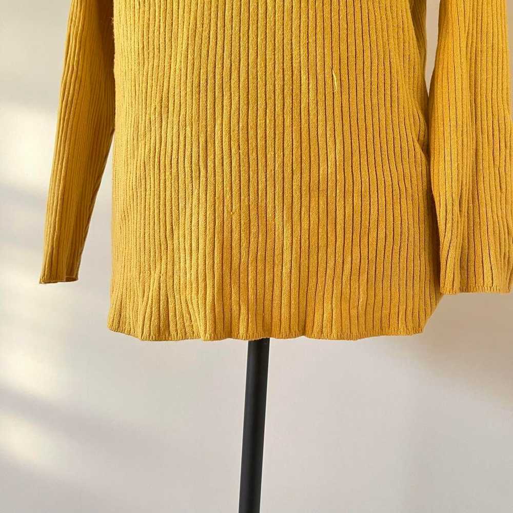 Excellent condition ★ a.v.v Yellow Blouse U-neck … - image 10