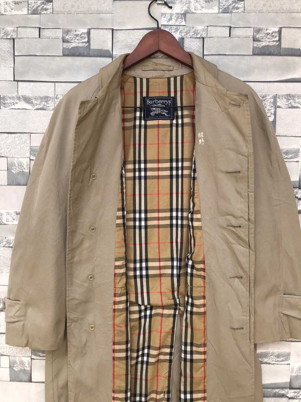 🛒OFFER🛒 Vintage 80s Burberry Trench Coat - image 4