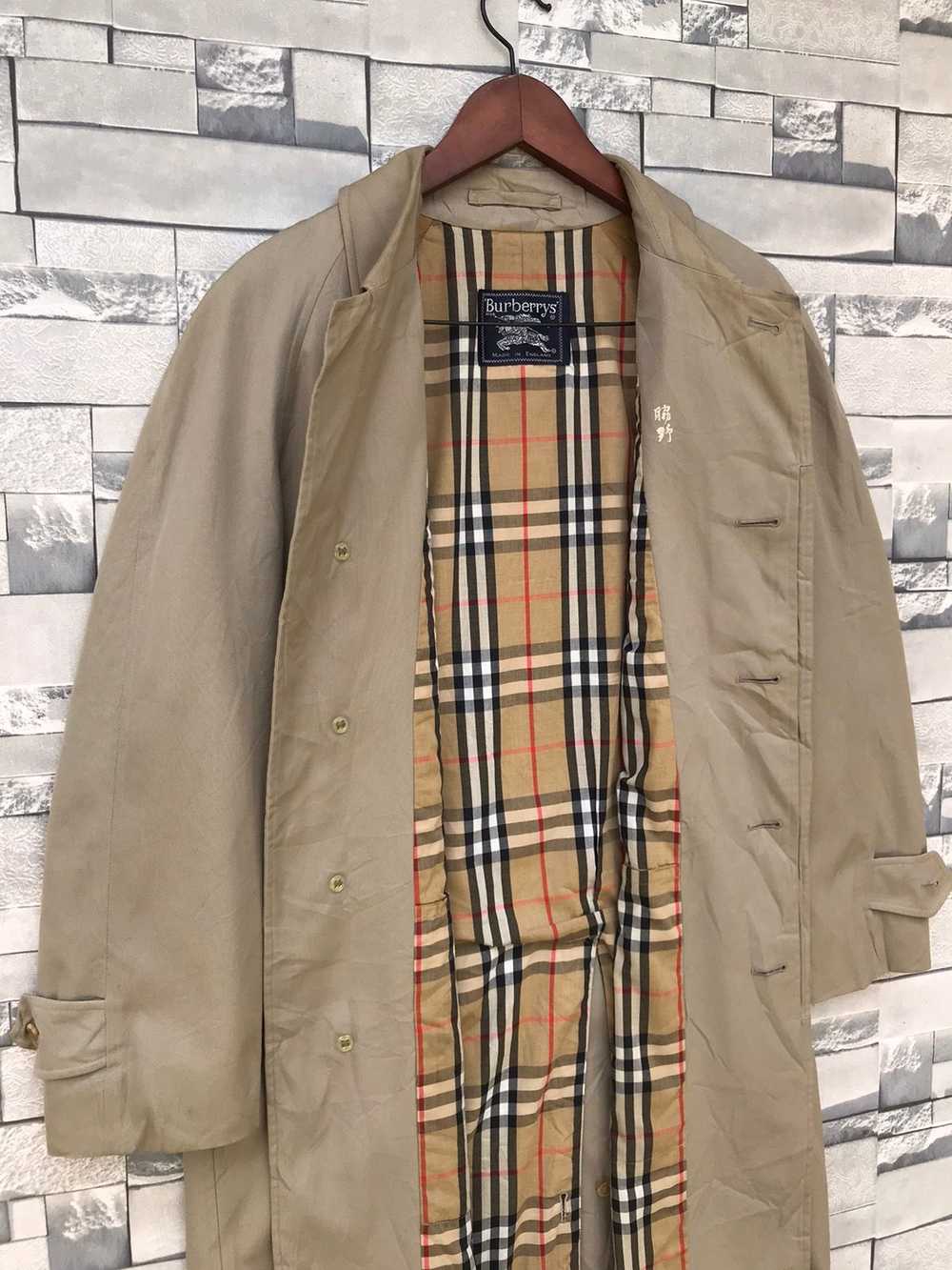 🛒OFFER🛒 Vintage 80s Burberry Trench Coat - image 6