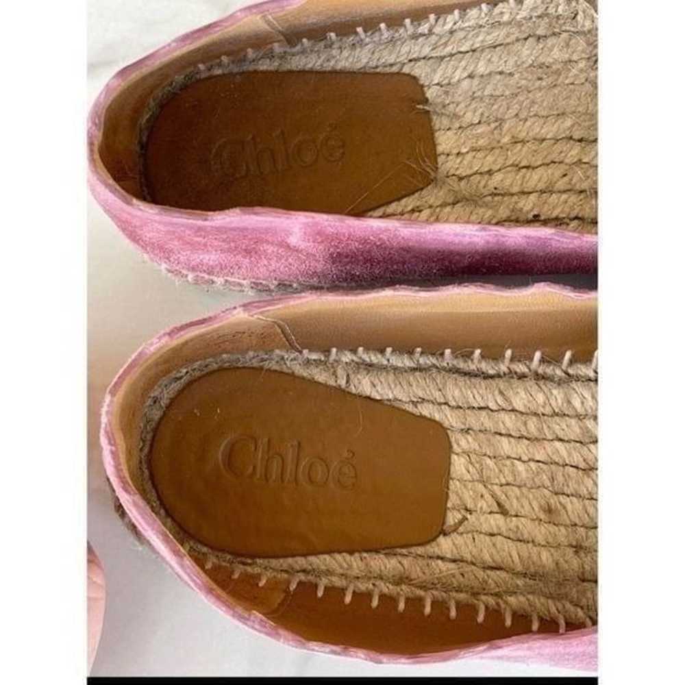 Chloe Lauren Scalloped Espadrille 36 - image 3