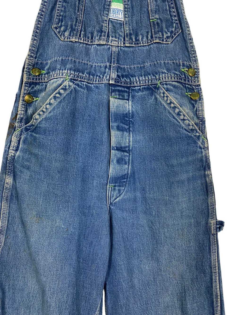 Vintage Liberty Overall Denim - image 9