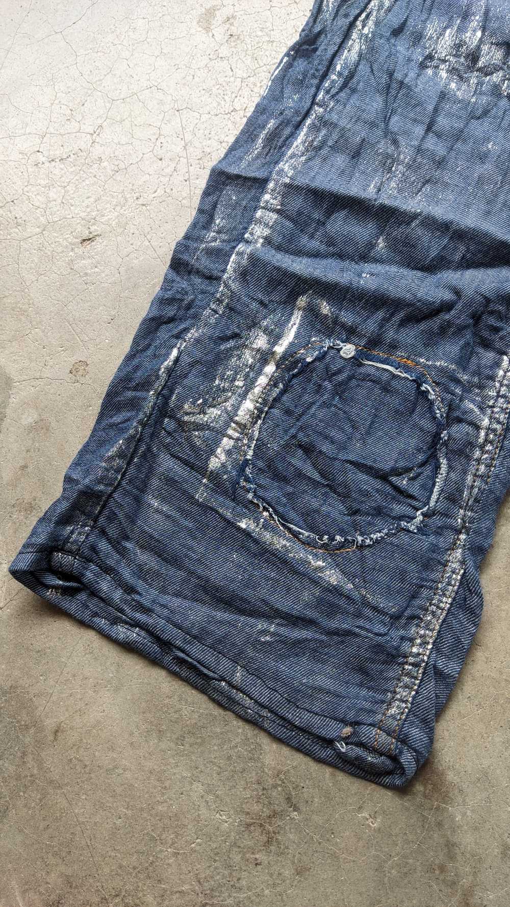 Designer - Zucca Soft Jeans Trashed Design - image 2