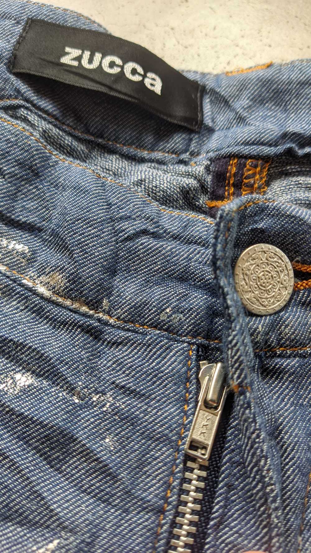 Designer - Zucca Soft Jeans Trashed Design - image 3