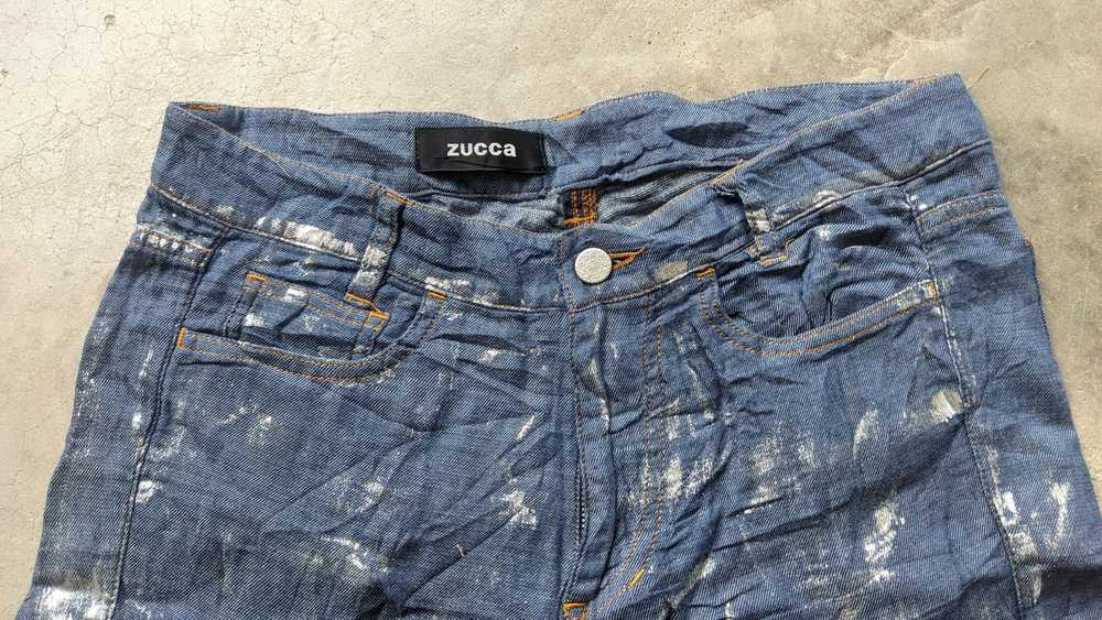 Designer - Zucca Soft Jeans Trashed Design - image 5