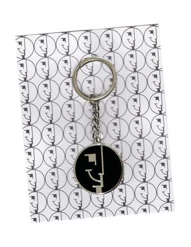 Henry Johnson Logo Enamel Keychain - image 1