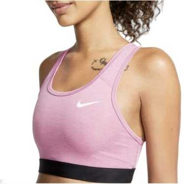 Nike Dri-FIT Sports Bra Swoosh Non-Padded Medium … - image 1