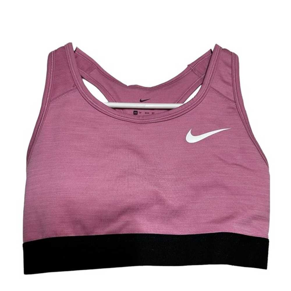 Nike Dri-FIT Sports Bra Swoosh Non-Padded Medium … - image 2