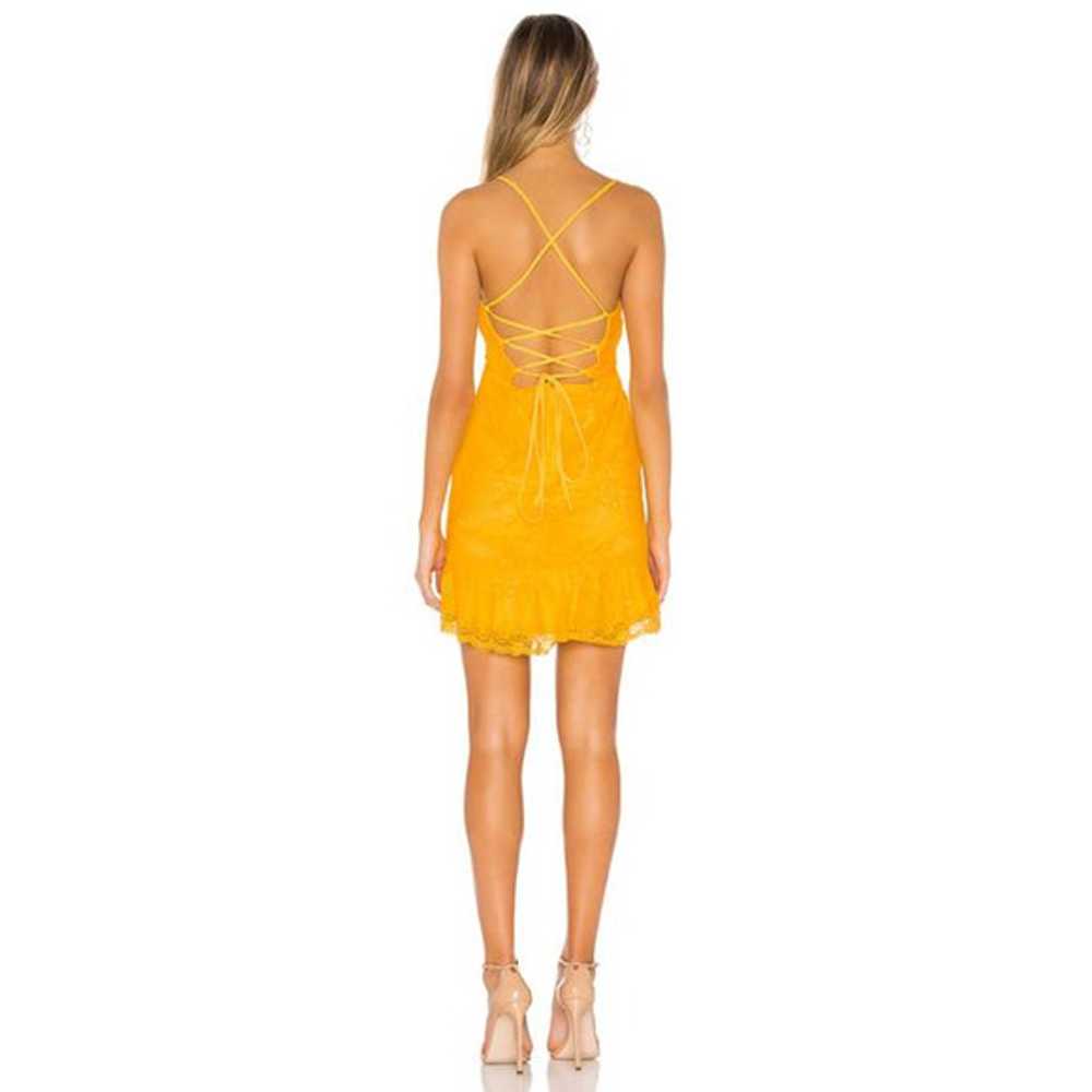 NBD Marilyn Mini Cocktail Dress Ruffle Lace Corse… - image 2