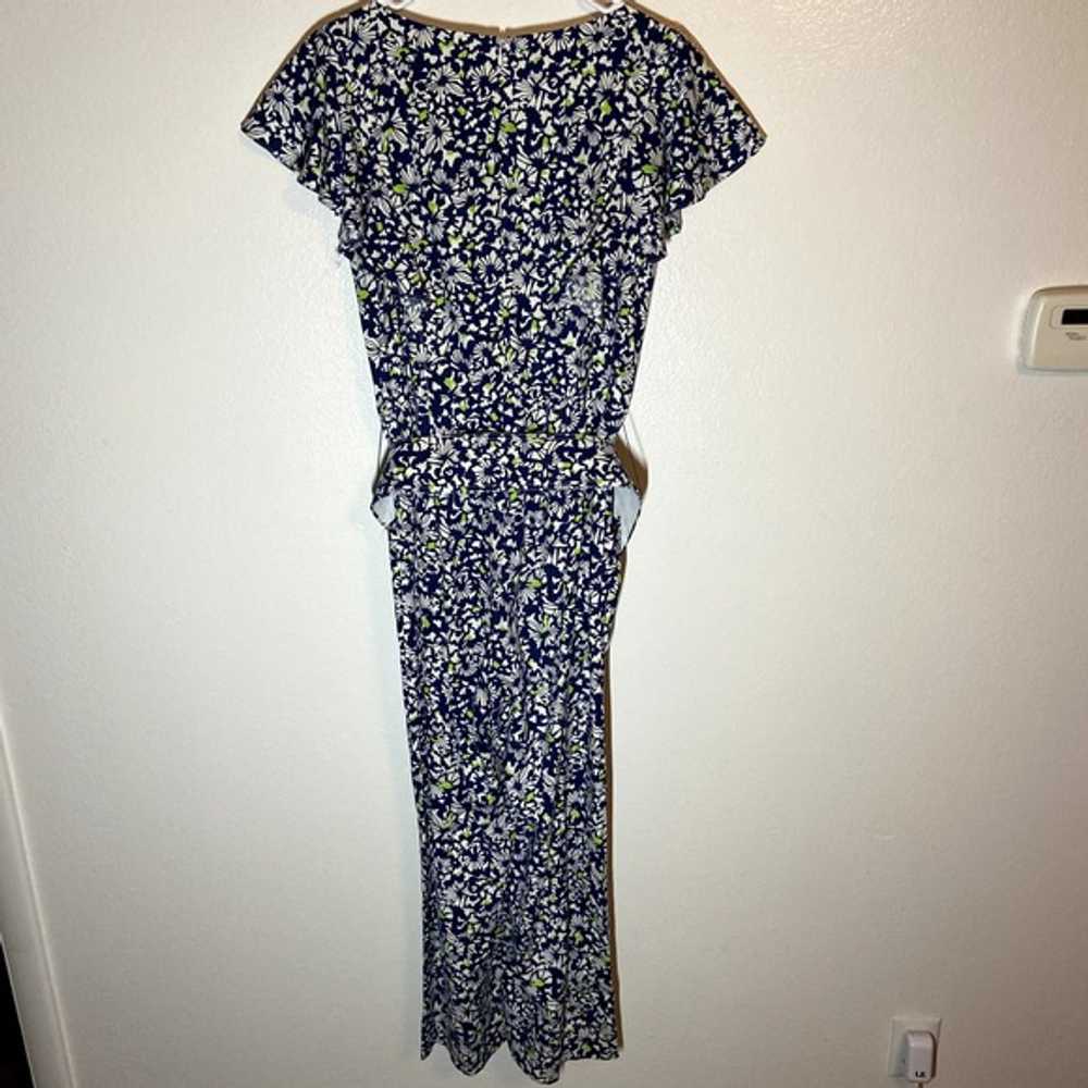 Tanya Taylor Avalon Jumpsuit Linen Blend Short Sl… - image 7