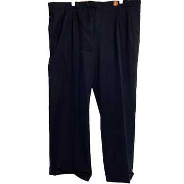 Christian Dior Trouser Pants Mid Rise Pleated Rol… - image 1