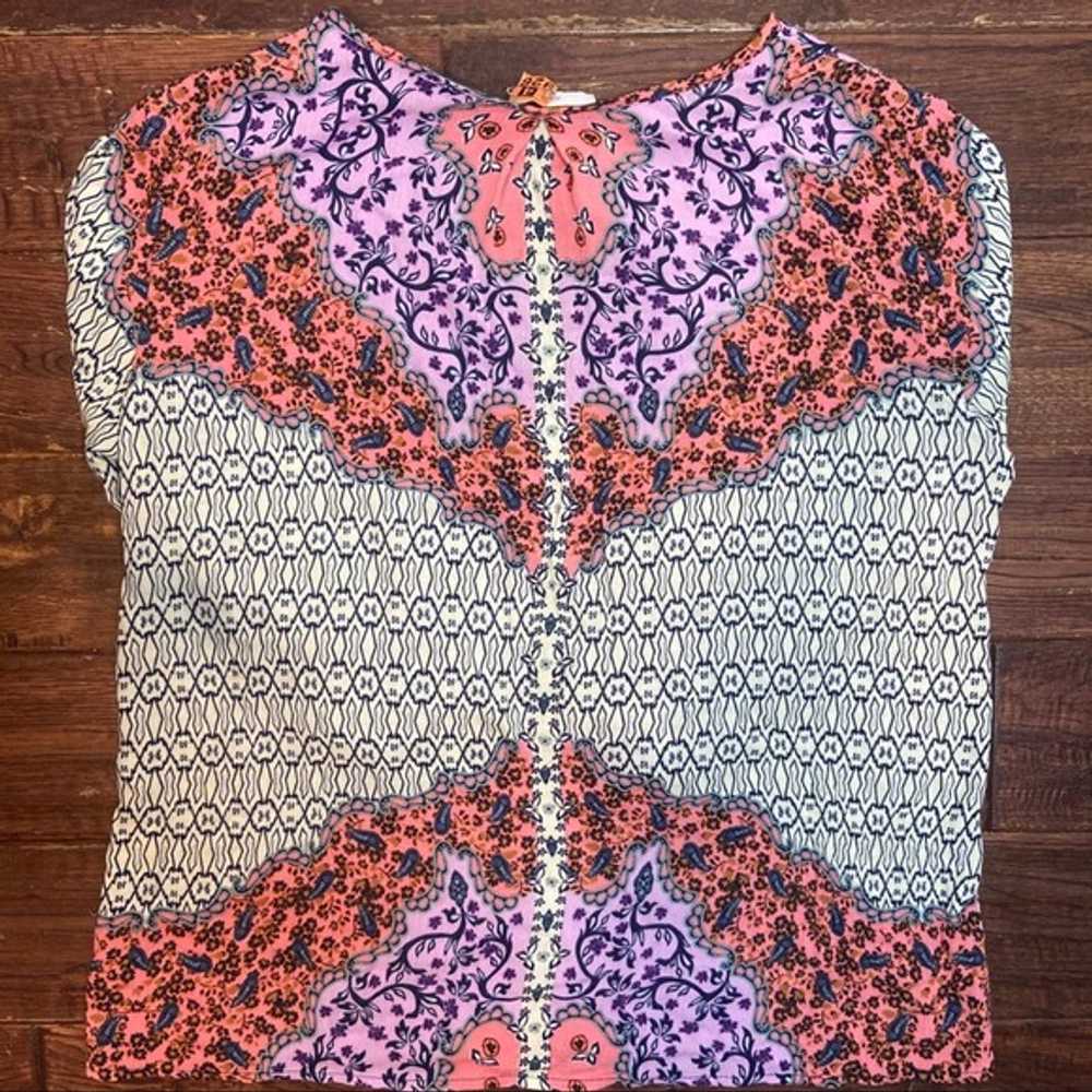 Anthropologie braeve womens 3/4 sleeve blouse S - image 4