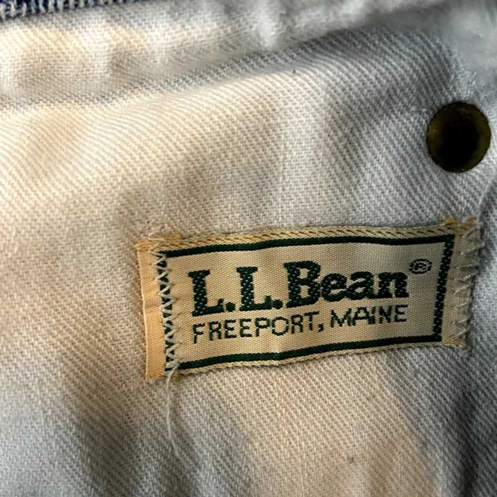 L.L. Bean - L.L Bean Straight Leg Jeans VTG Freep… - image 3