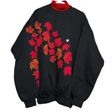 Art Unlimited Sportswear Turtleneck Sweatshirt Fa… - image 1