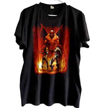 Vintage Boris Vallejo Demon Slayer Casual T Shirt… - image 1