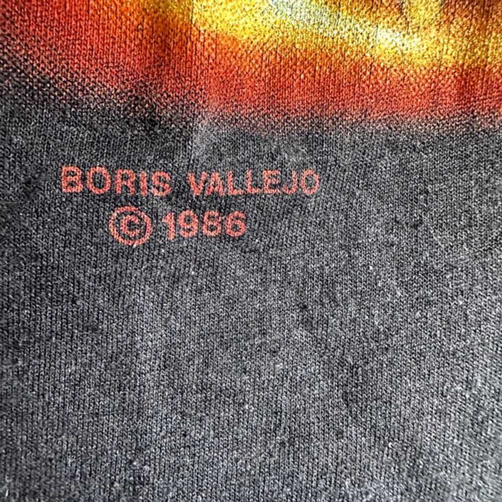 Vintage Boris Vallejo Demon Slayer Casual T Shirt… - image 3